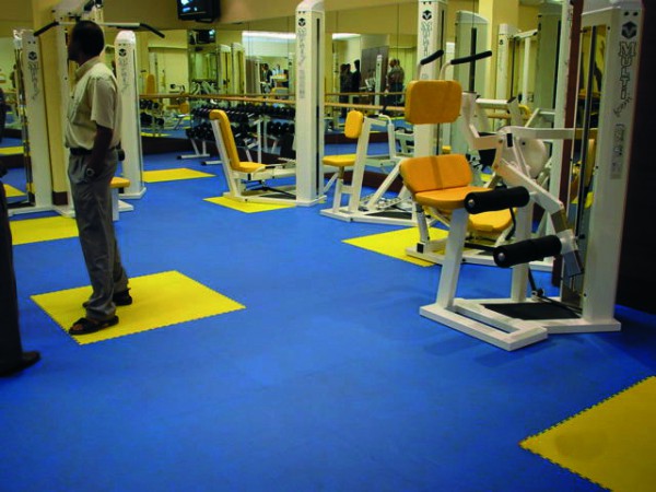 Gym & fitness vloeren